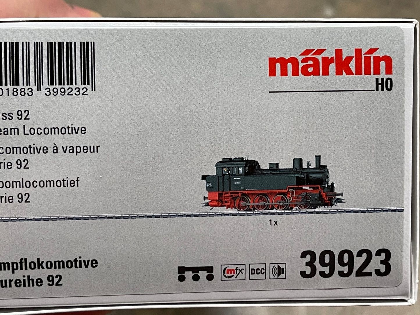 Marklin 39923 - Class 92 Steam Locomotive at Ajckids.com