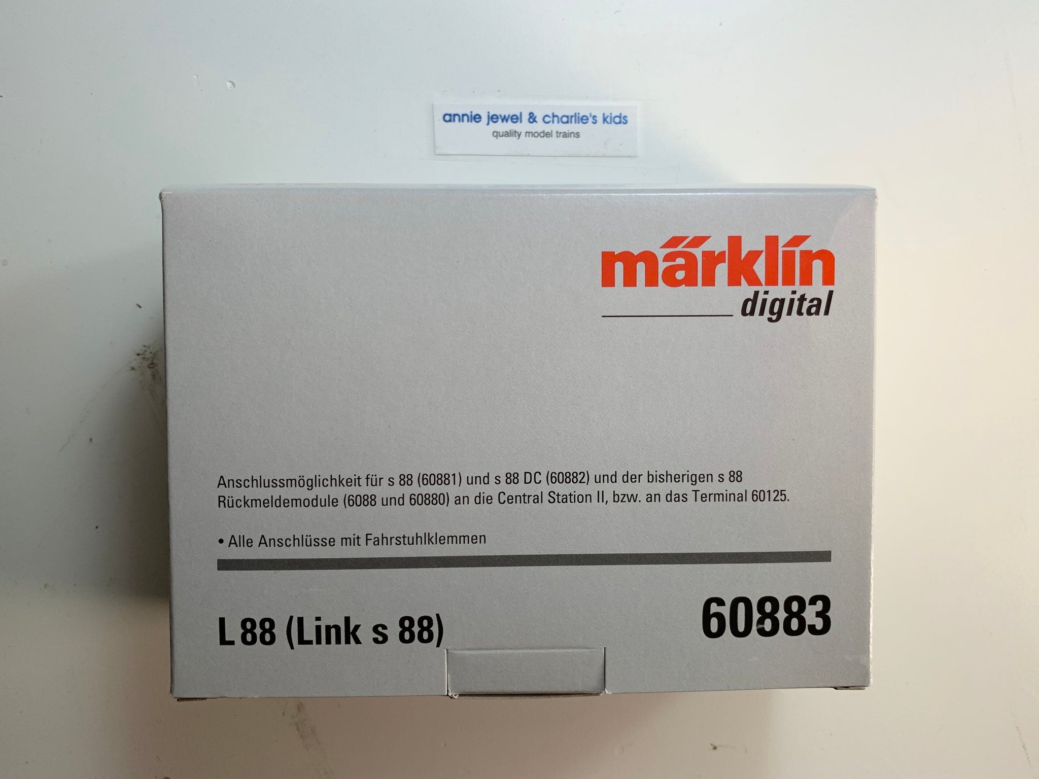 Marklin 60881 S 88 Decoder/Feedback Module For 3-Rail AC Layouts-