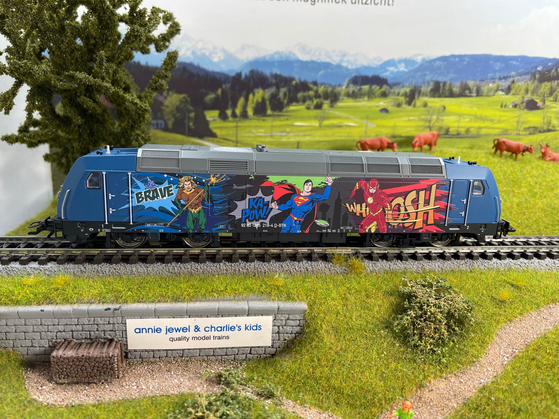 Marklin 36656 - Super Heroes Diesel Locomotive at Ajckids.com