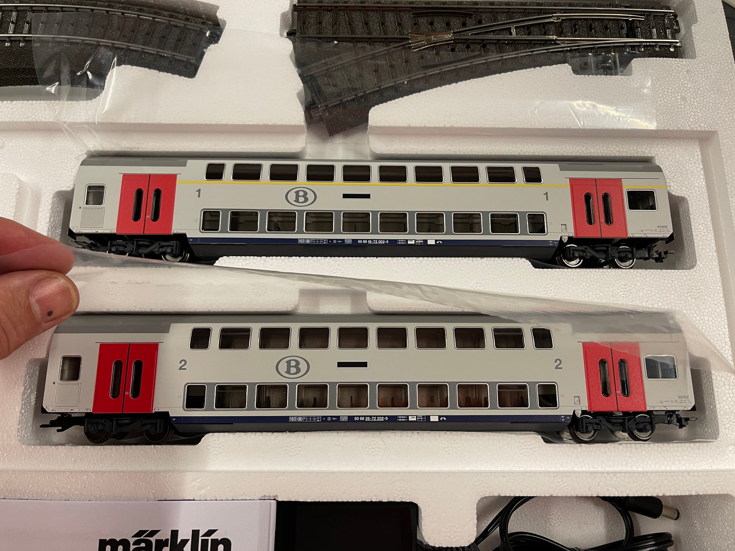 Marklin 29474 - EuroSprinter Passenger Train Digital Starter Set