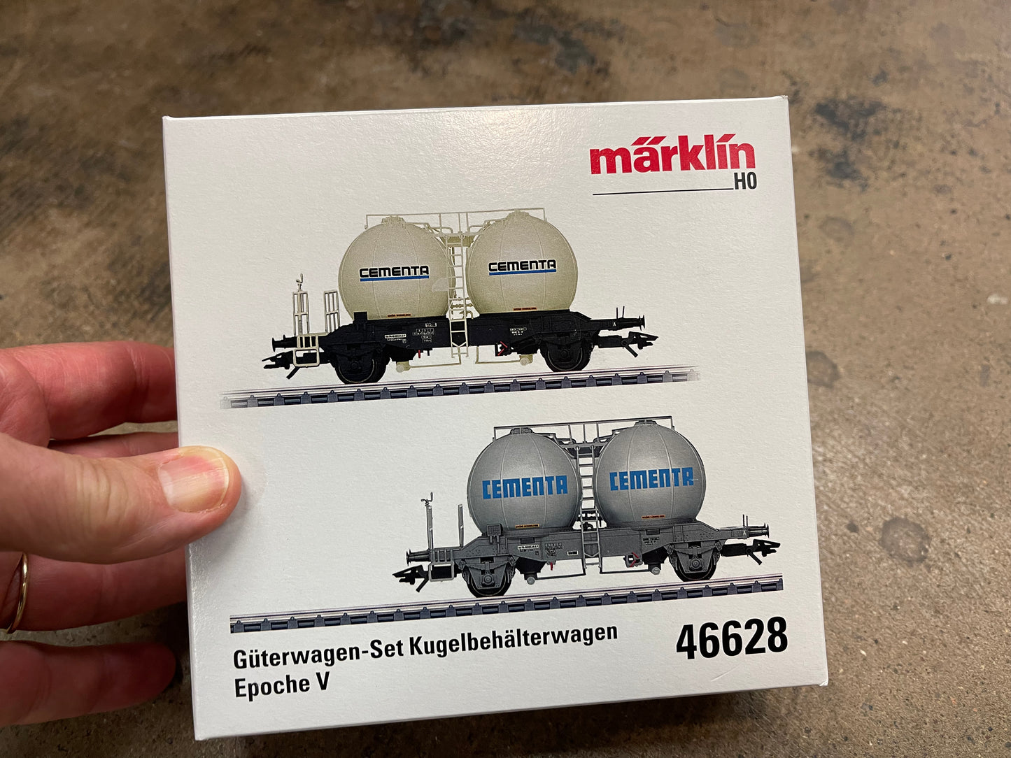Marklin 46628 - Spherical Container Car Set