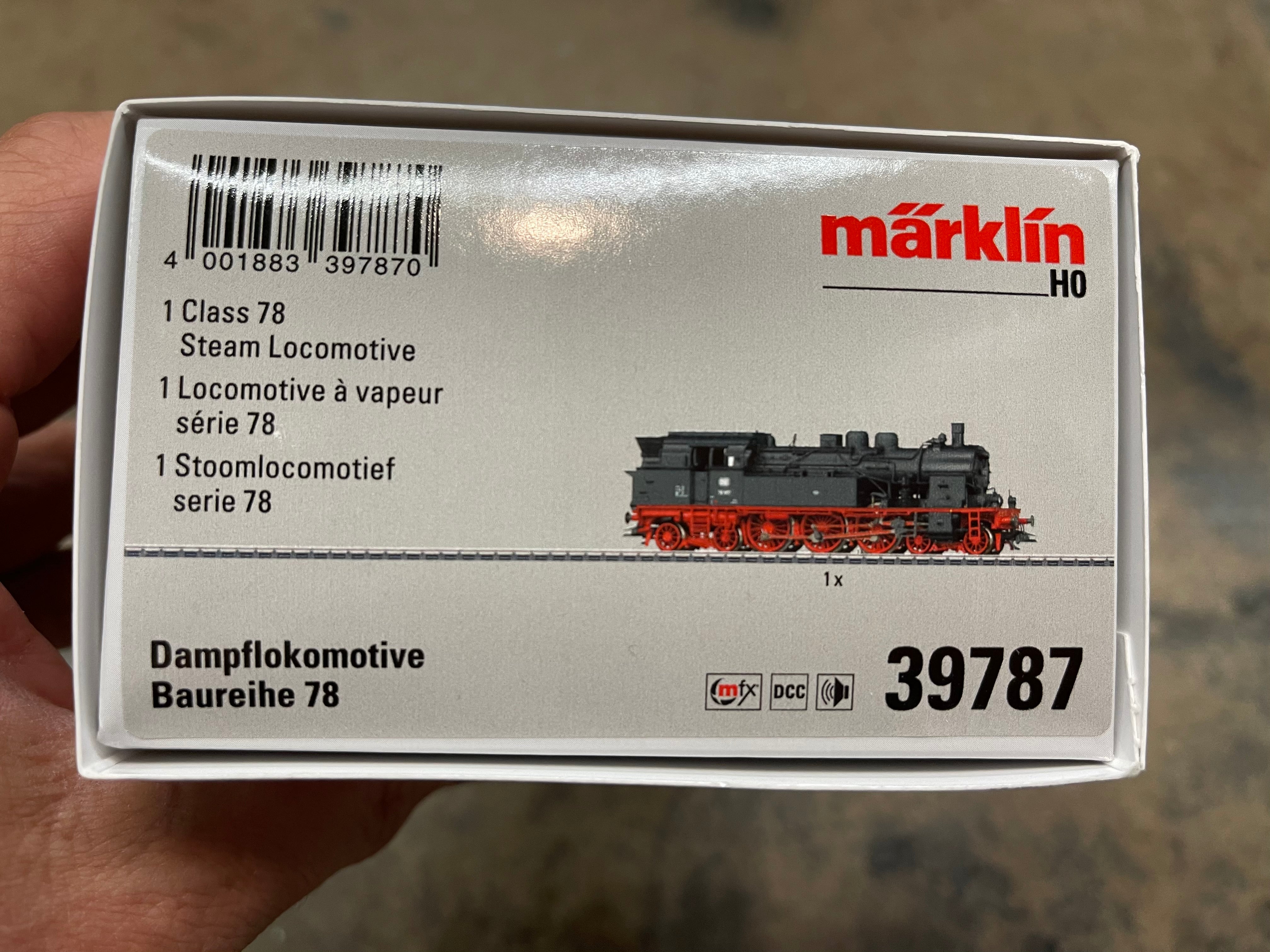 Marklin 39787 Class 78 Steam Locomotive – Ajckids