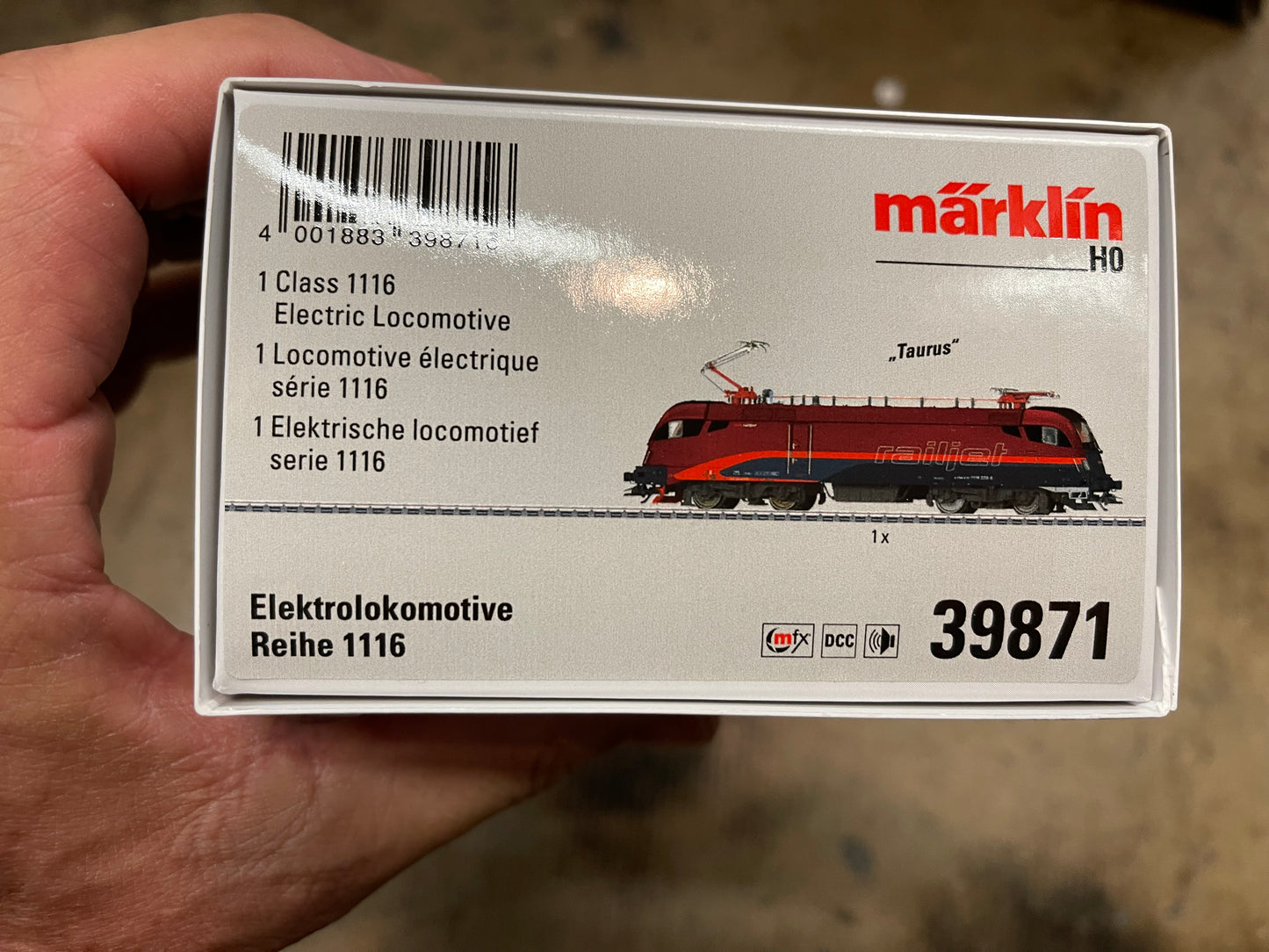 Marklin 39871 - Class 1116 Electric Locomotive