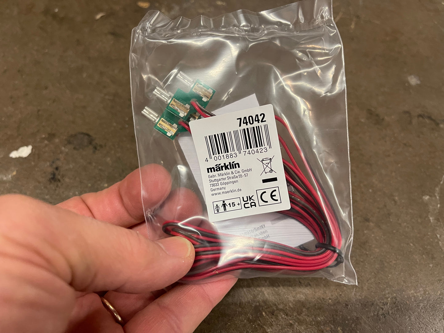 Alimentatore Märklin 60042 Commutato 50/60 VA – 100-240V, Nuovo Imballo Originale
