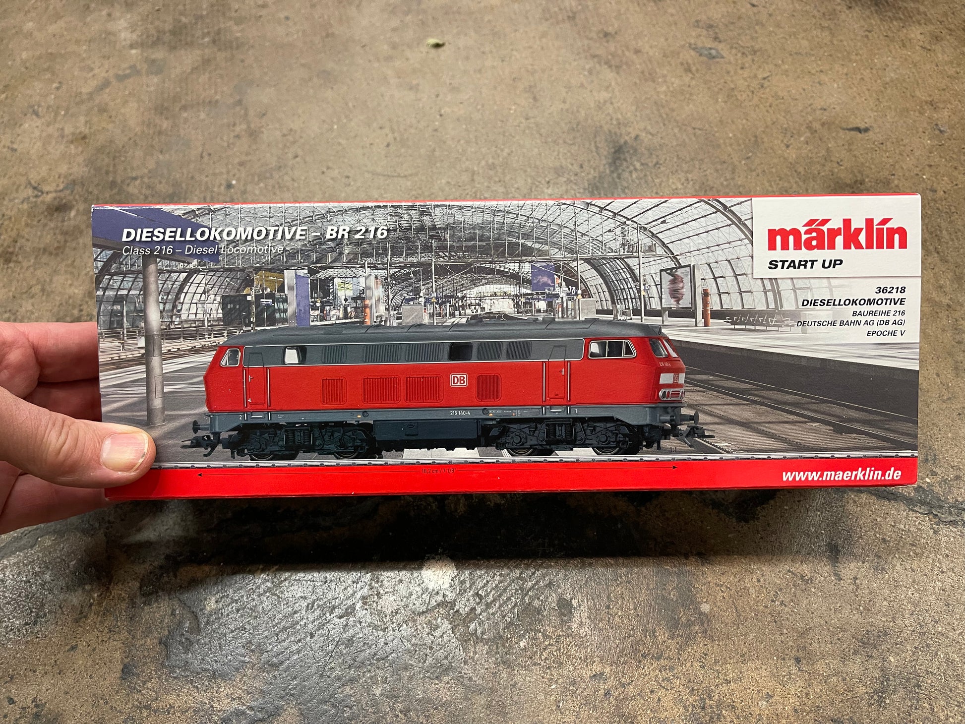 MARKLIN 3774 - DIESEL - BR 216 - DIGITALE MARKLIN 3774 - DIESEL - BR 216 - DIGITALE