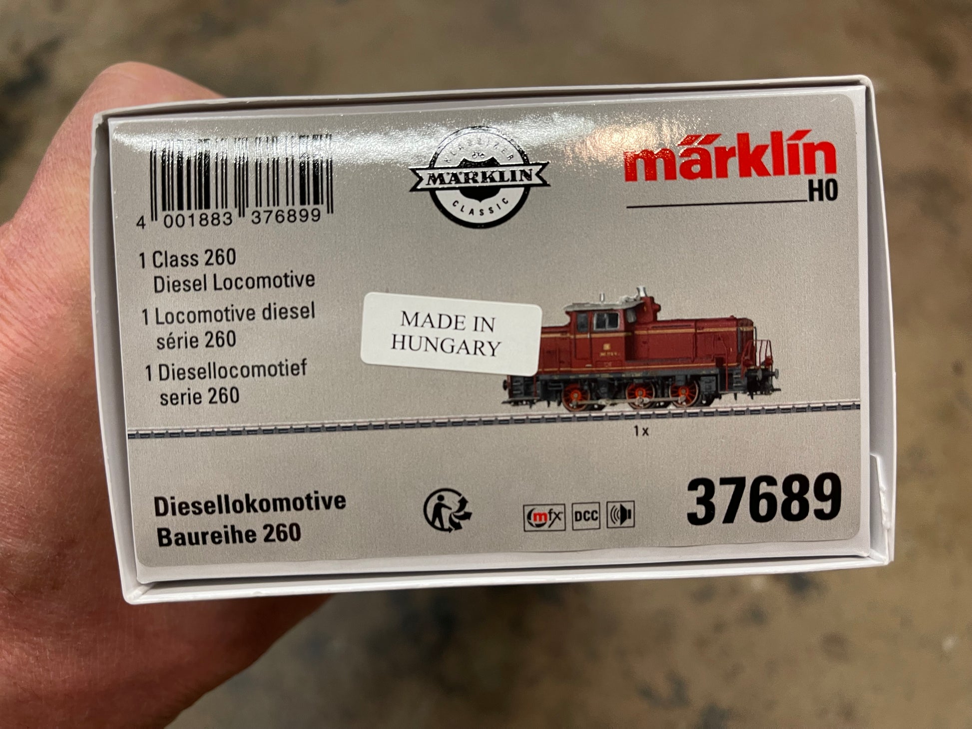 Marklin 37689 - Class 260 Diesel Locomotive at Ajckids.com