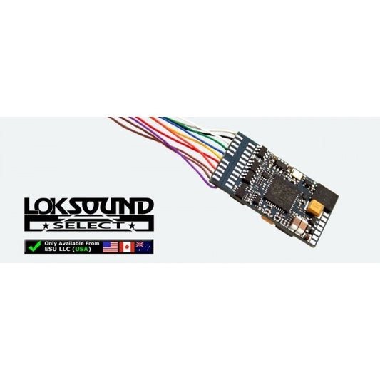 ESU 73400 - LokSound Select 6 function AUX Generic Sound HO Decoder