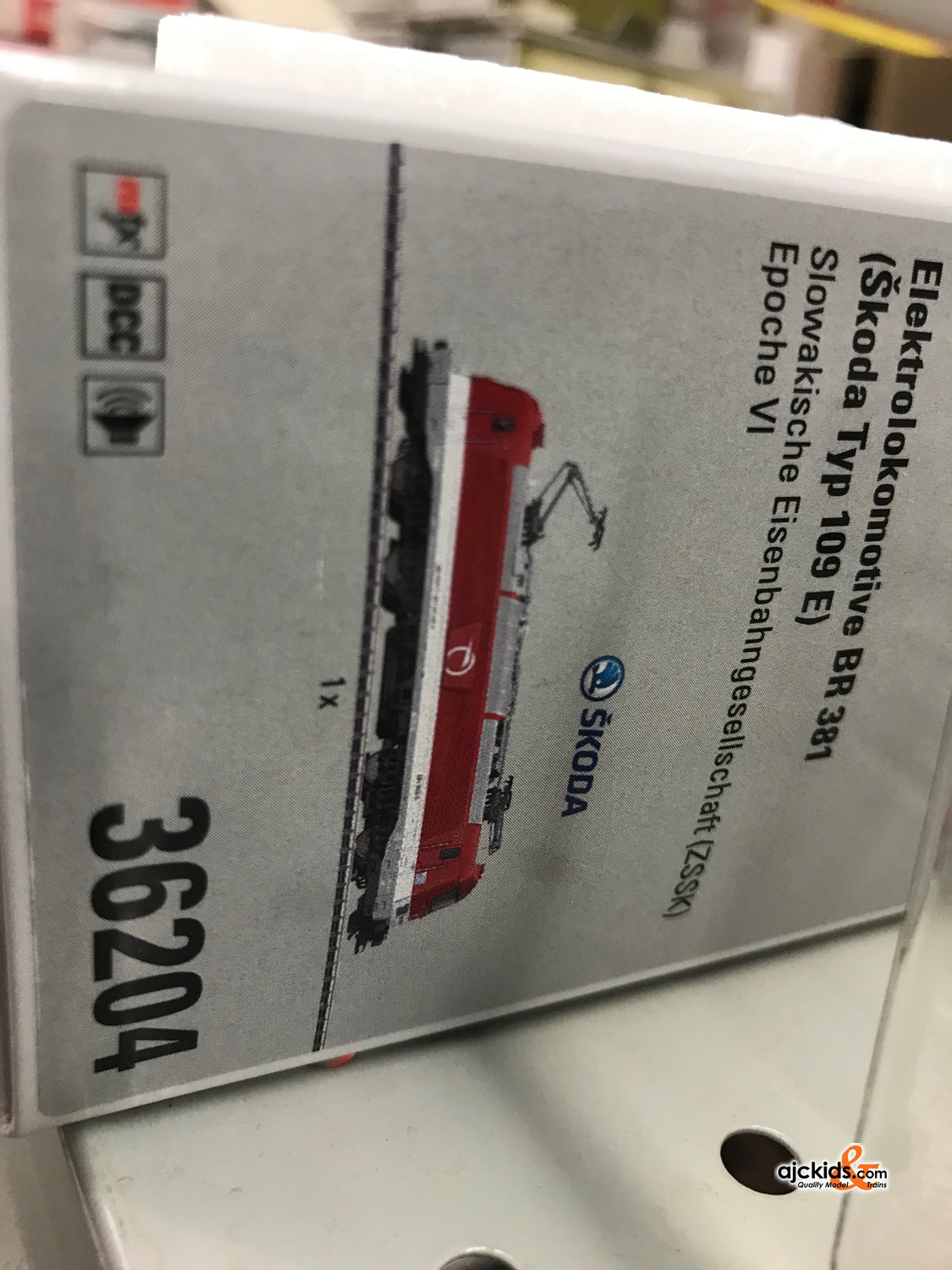 Marklin 36204 Class 381 Electric Locomotive Skoda – Ajckids