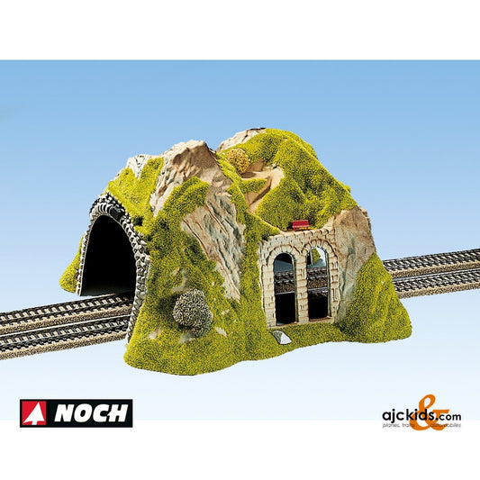 Noch 02430 - Tunnel Double Straight 17cm High