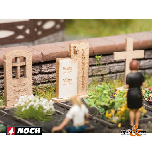 Noch 14211 - Gravestones (10 pieces)