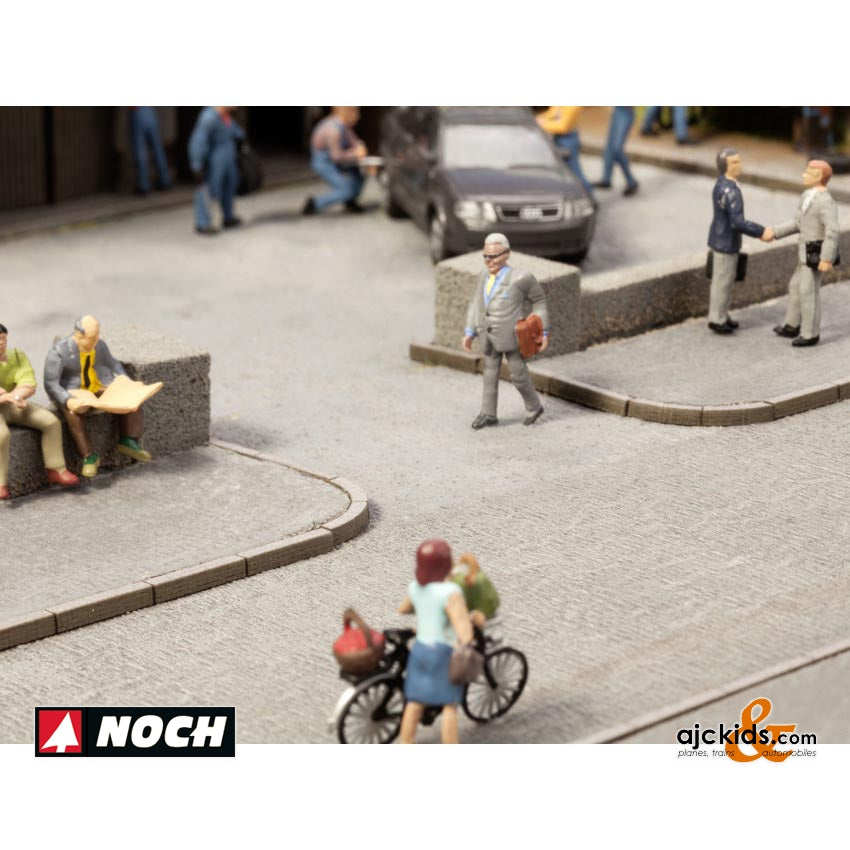 Noch 14219 - Curbs (16 pieces)