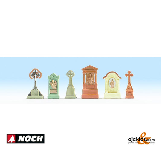 Noch 14871 - Gravestones (6 pieces)