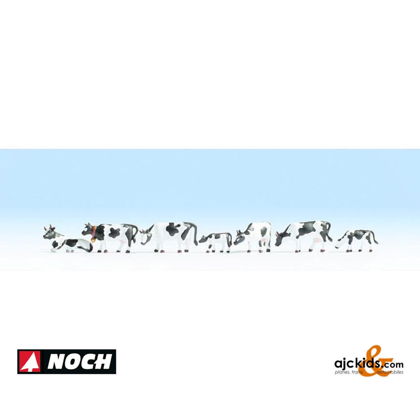 Noch 15721 - Black-white Cows (7 pieces)