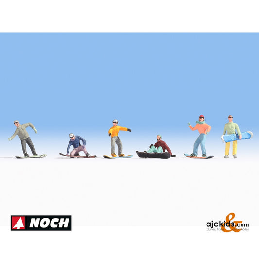 Noch 15826 - Snowboarders (6 pieces)