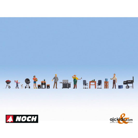 Noch 16200 - Themed Figures Sets "Barbecue Party"