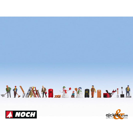 Noch 16220 - Themed Figures Sets "Winter’s Day"