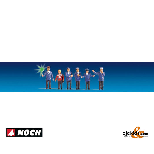 Noch 17740 - Railroad Staff German (6 pieces)