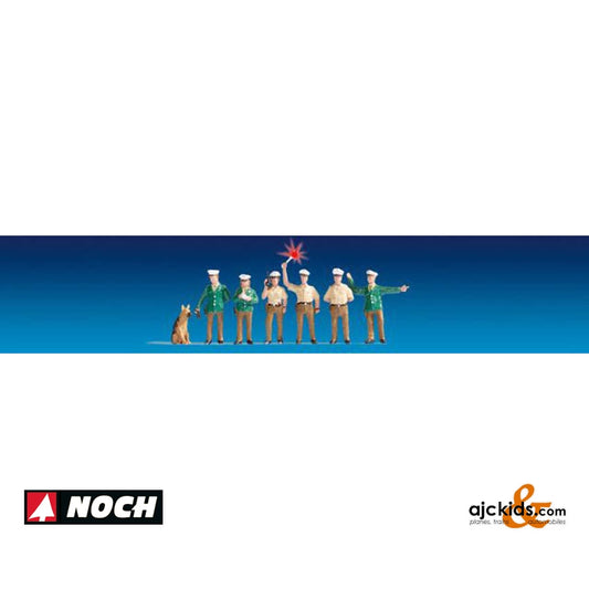 Noch 17750 - German Police Green (6 pieces)