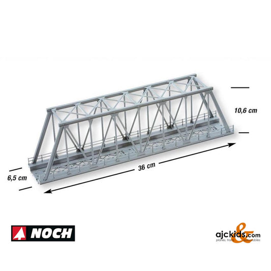 Noch 21320 - Thru truss bridge x 14"L