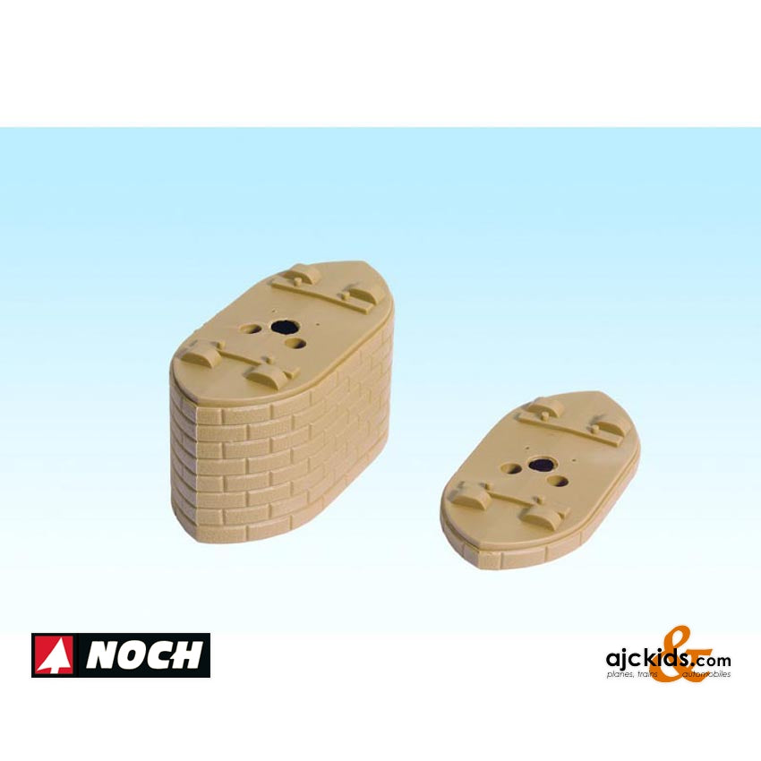 Noch 21410 - Bridge pier 5mm (5 pieces)