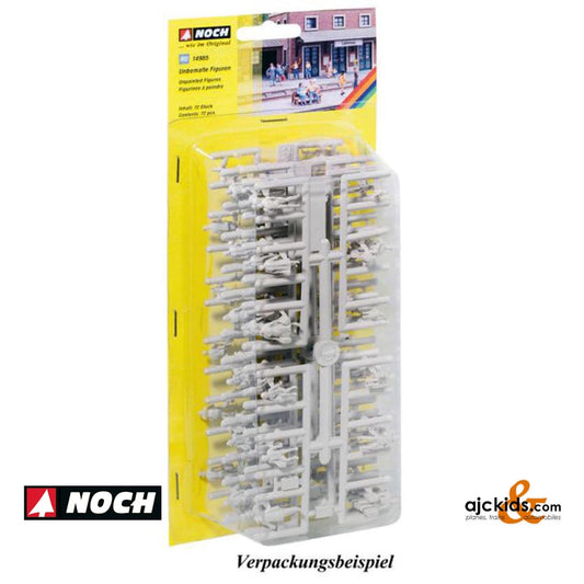 Noch 35985 - Unpainted Figures (72 pieces)