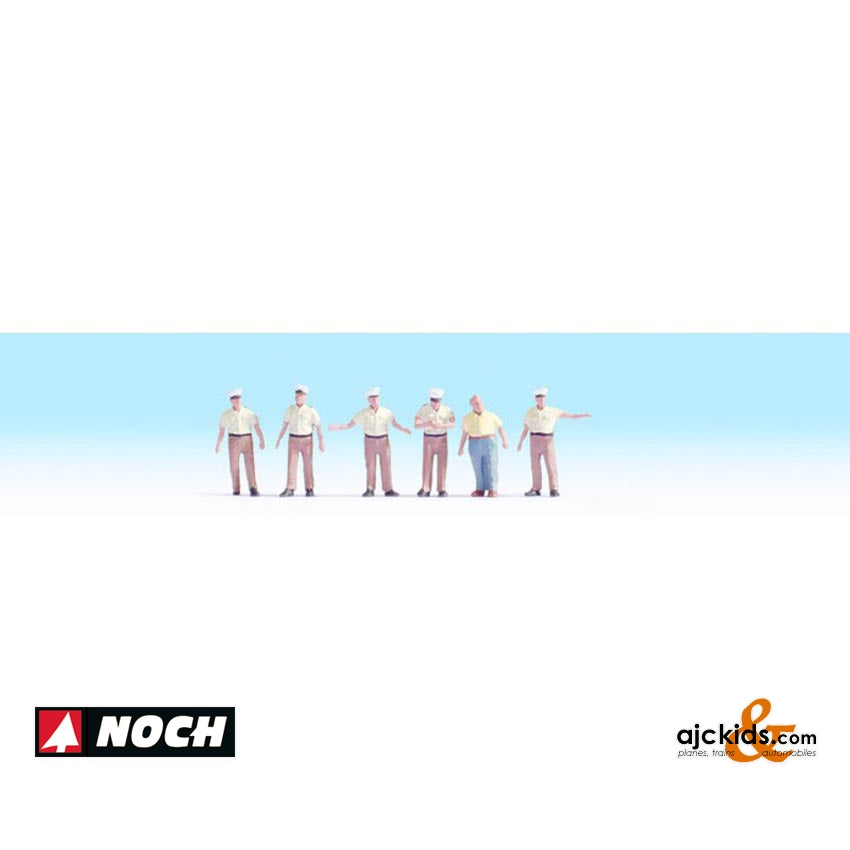 Noch 36082 - Traffic Police (6 pieces) brwn
