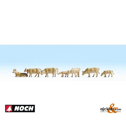 Noch 36722 - Cows tan (9 pieces)