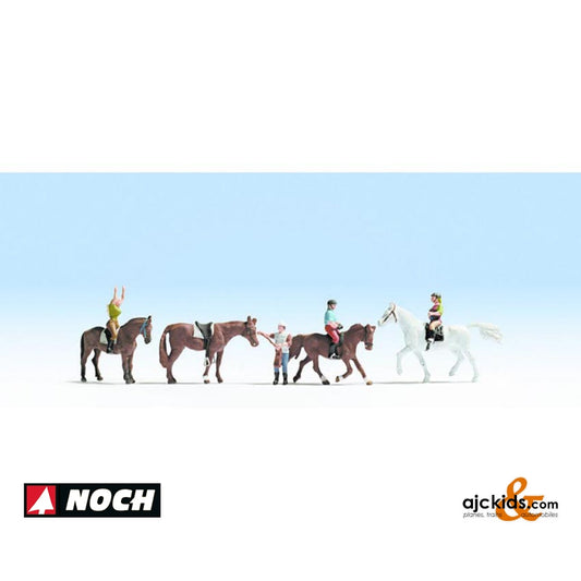 Noch 45630 - Riders with Horses (8 pieces)