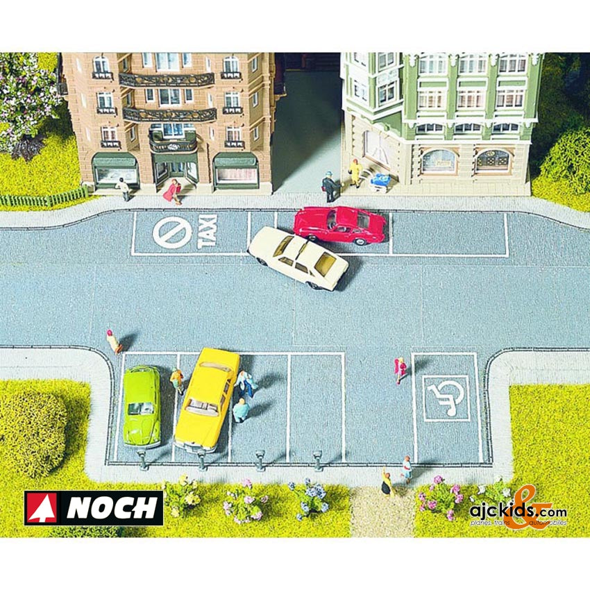 Noch 60550 - Parking lot 4x8" (2 pieces)