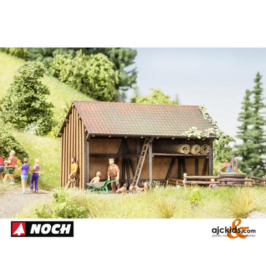 Noch 66711 - Wooden Barn Kit