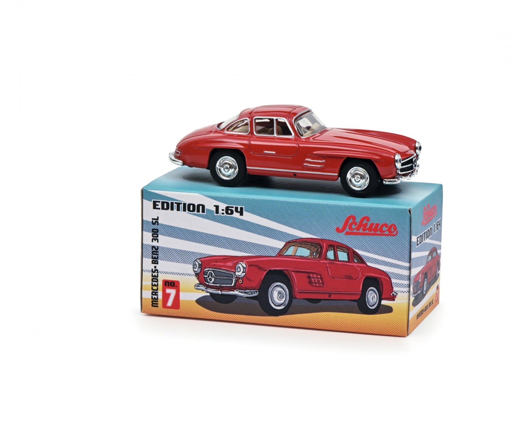 Schuco 452031100 Paperbox Edition Mercedes Benz 300 SL #7 1:64