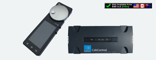 ESU 50310 - CabControl DCC System, with WiFi Throttle, 7A, Set with power supply 110V-240VA, USA, Output 15-21V, english