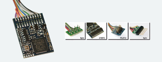 ESU 54612 - LokPilot V4.0, Multiprotocol MM/DCC/SX, 6-pin plug NEM651, cable