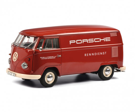 Schuco 450029900 - VW T1 box van Porsche 1:18